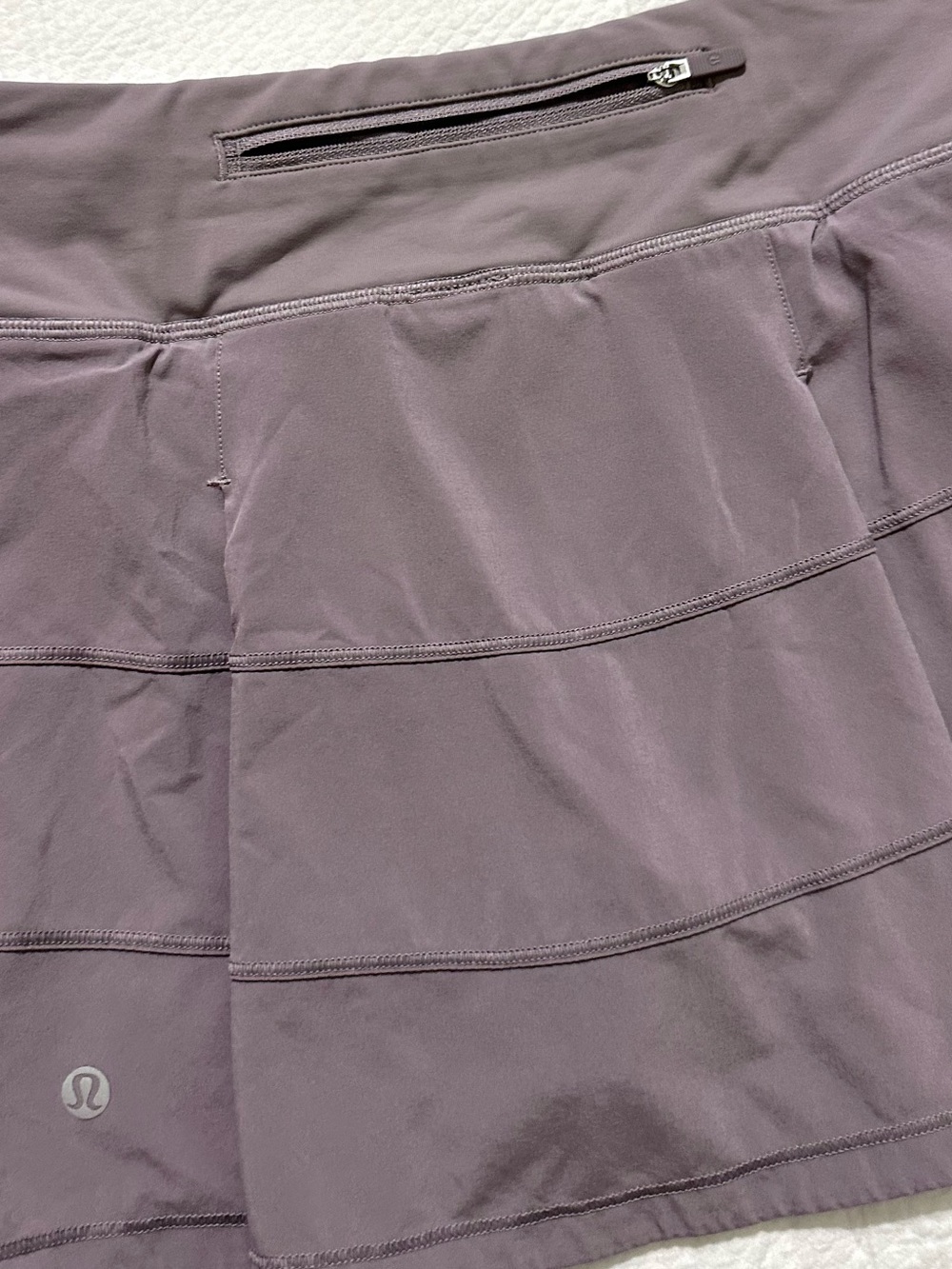 Lululemon Pace Rival Skirt (Regular) *4-way Stretch 13" Violet Verbena SZ 8 - Picture 5 of 7